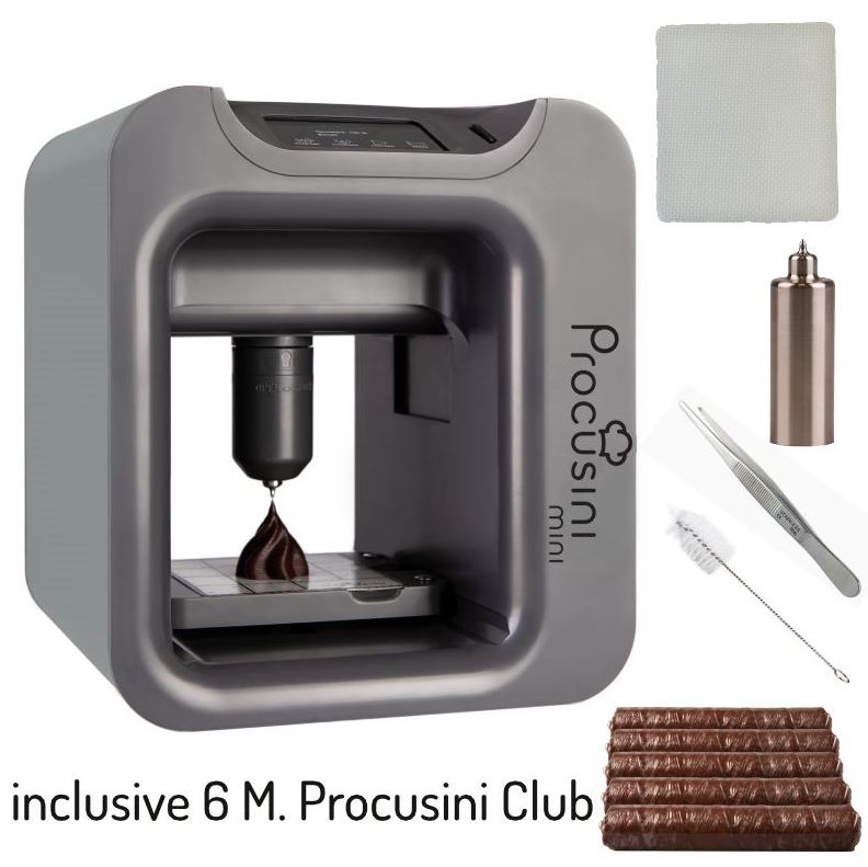 Procusini mini 3D Schokodrucker Basic-Paket