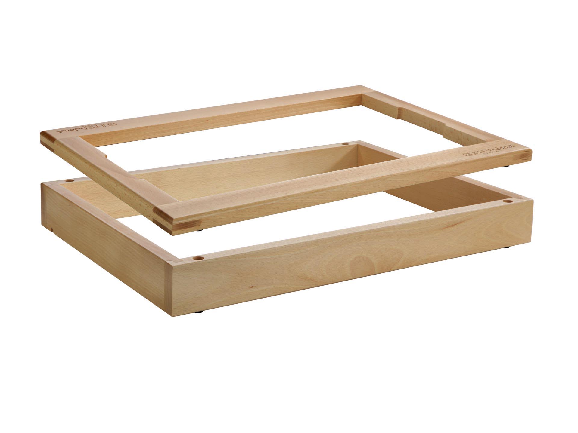 Basiselement + Rahmen "Wood" GN 1/1 # 155504