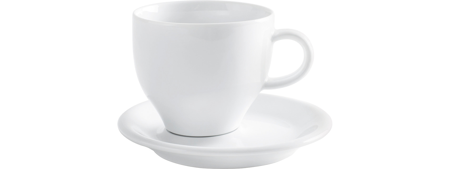 Café Sommelier, Milchkaffeetasse ø 100 mm / 0,30 l weiß