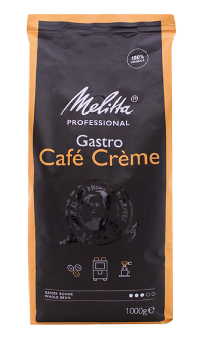 Melitta Gastronomie Café Crème 1000 g 1 kg Beutel, mittlere Röstung