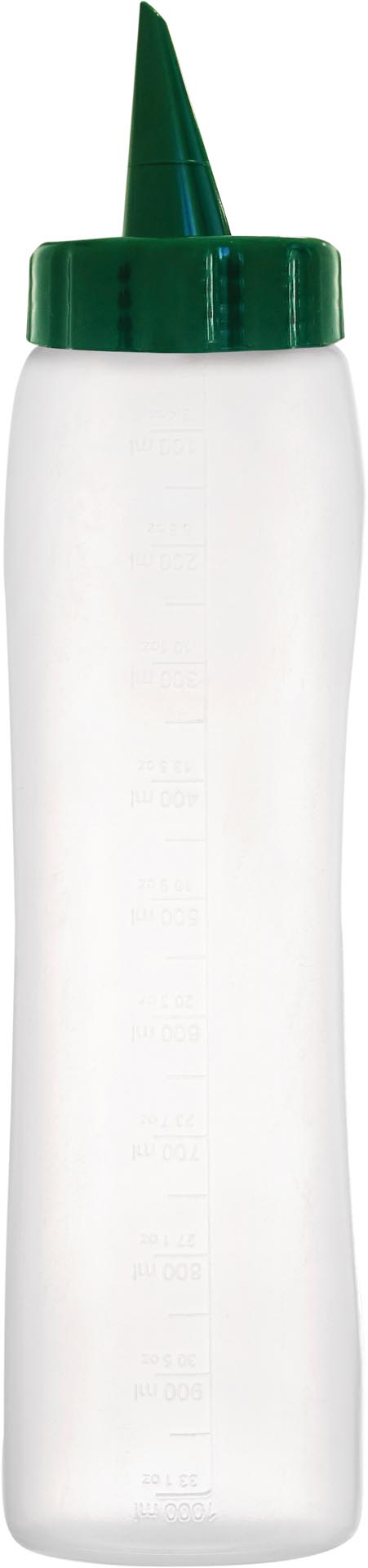 Dosierflasche, klar, Polyethylen 1,0 Liter