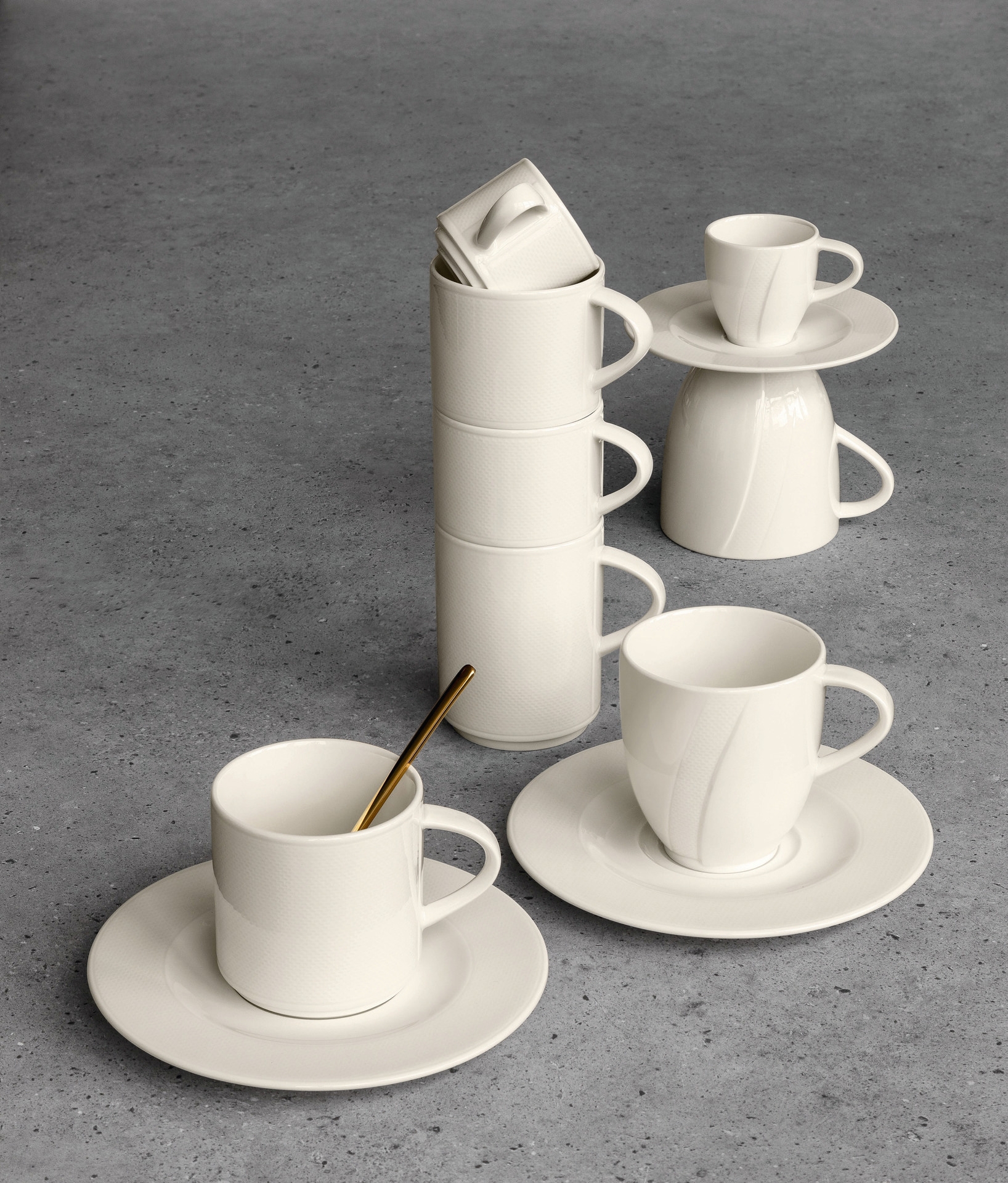 Kaffeekanne ``1`` 100 mm / 0,38 l creme
