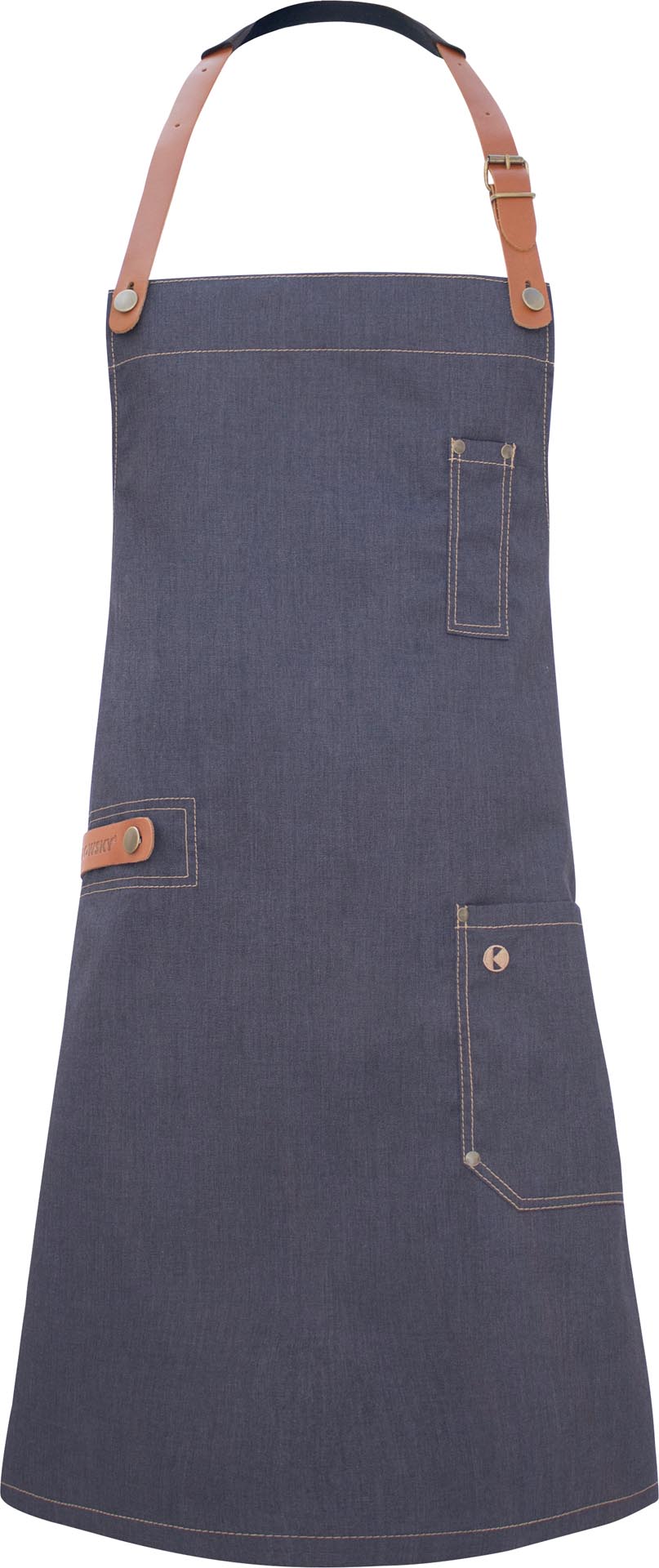 Latzschürze ``Jeans 1892 Texas`` 80x71cm, vintage