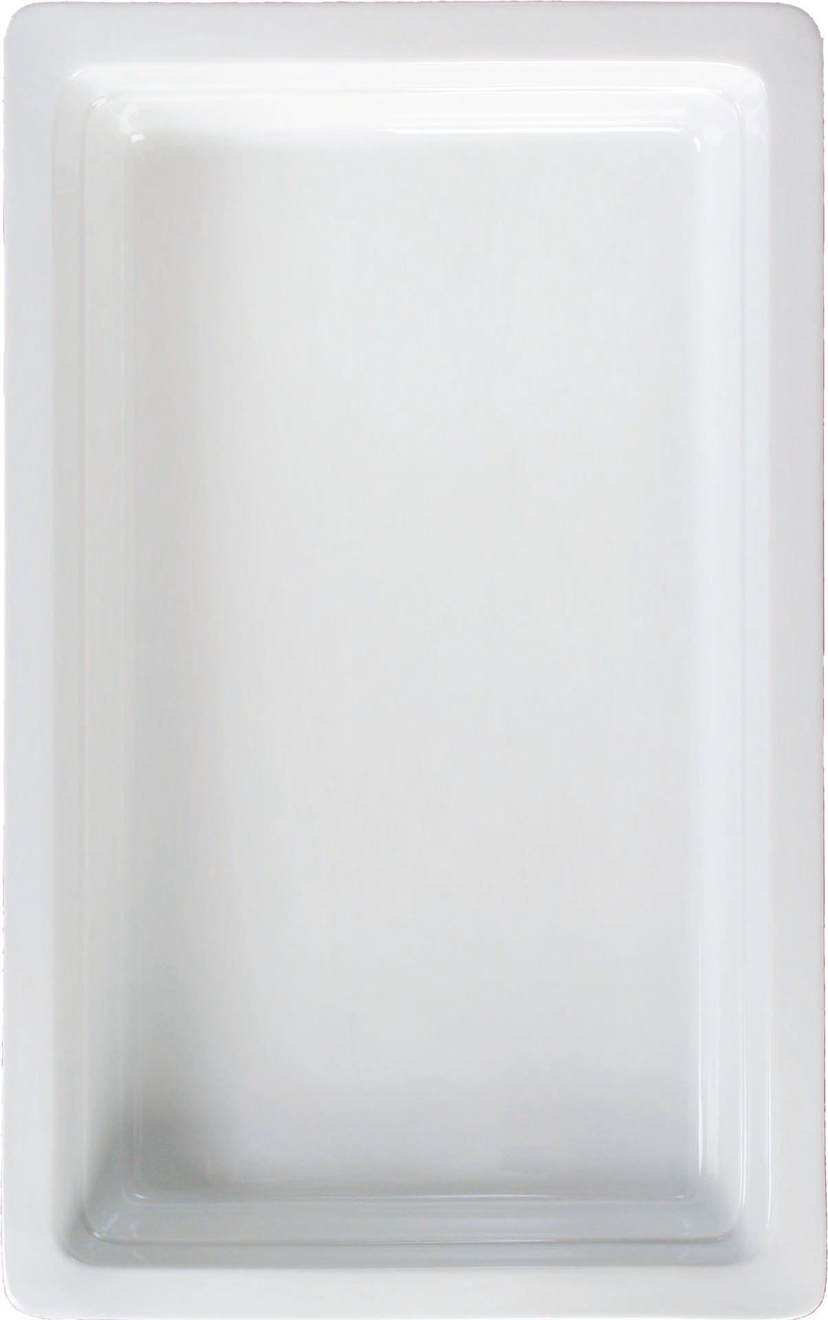 GN-Behälter Porzellan weiss GN 1/2-65 Inhalt: 3,0 Liter