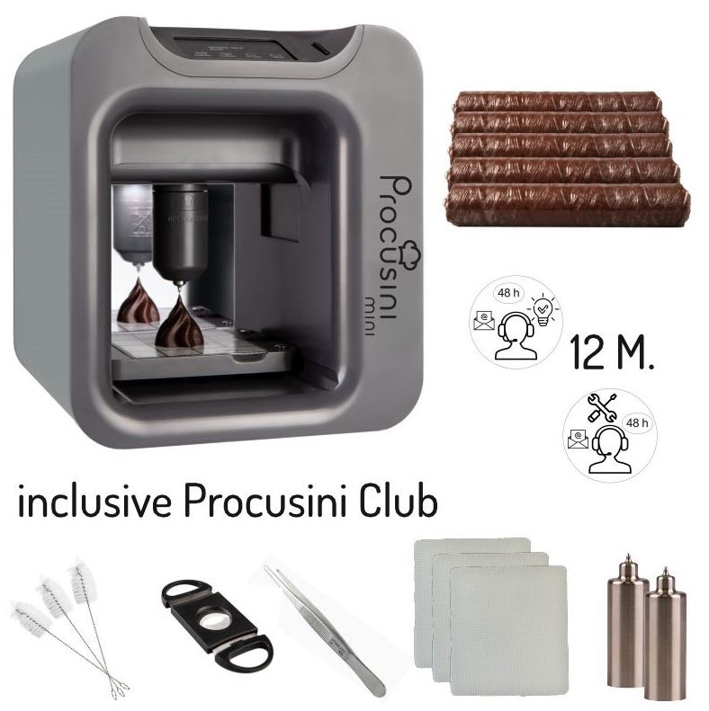 Procusini mini 3D Schokodrucker Premium-Paket